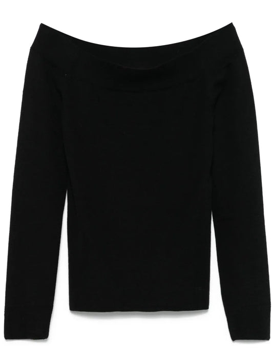 Off-Shoulder Sweater
