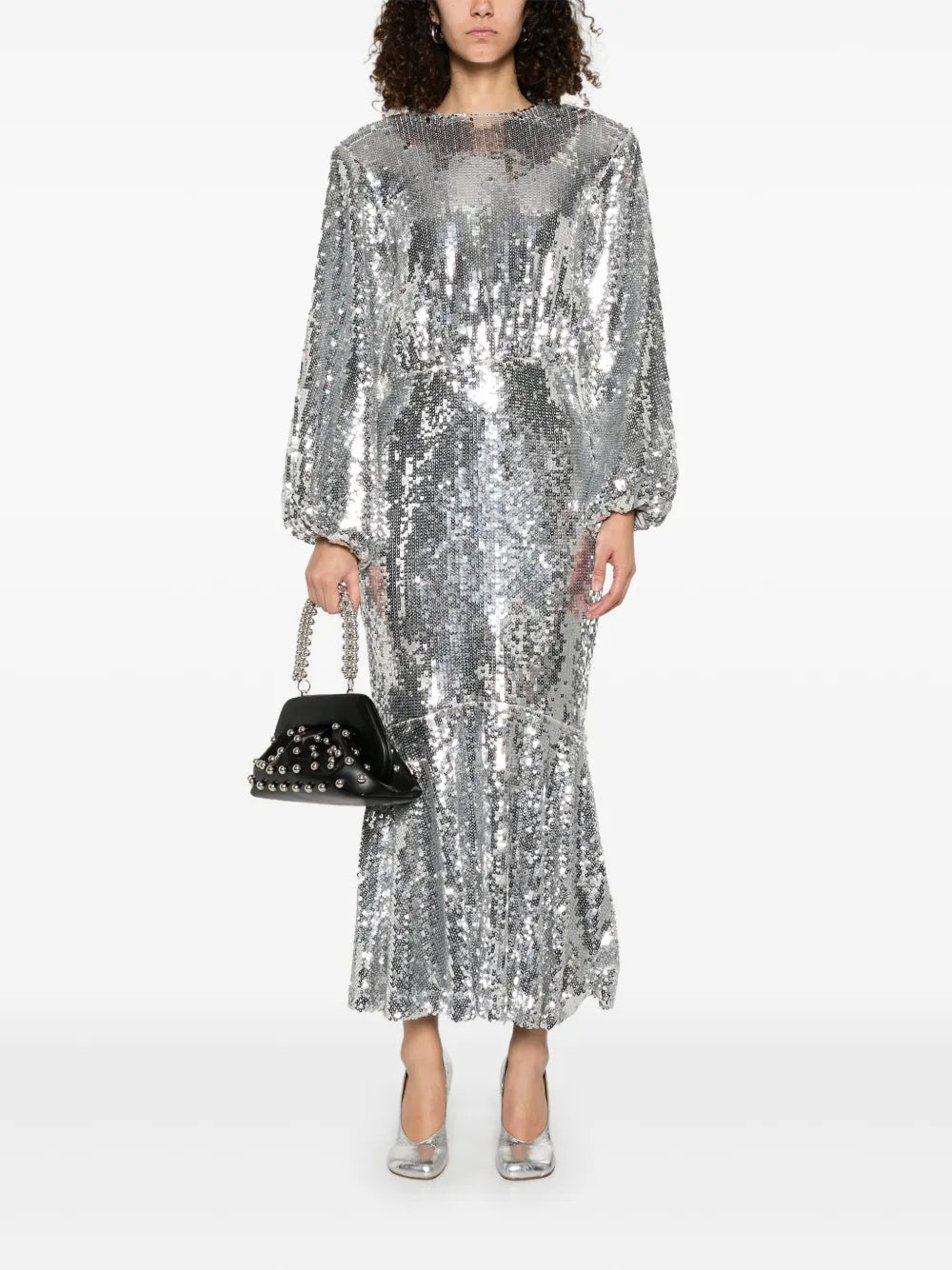 Sequined Maxi Dress
