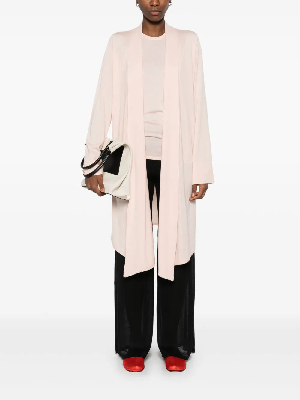 Fine-Knit Cardi-Coat