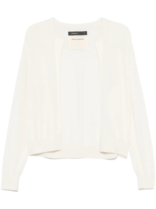 Fine-Knit Cardigan