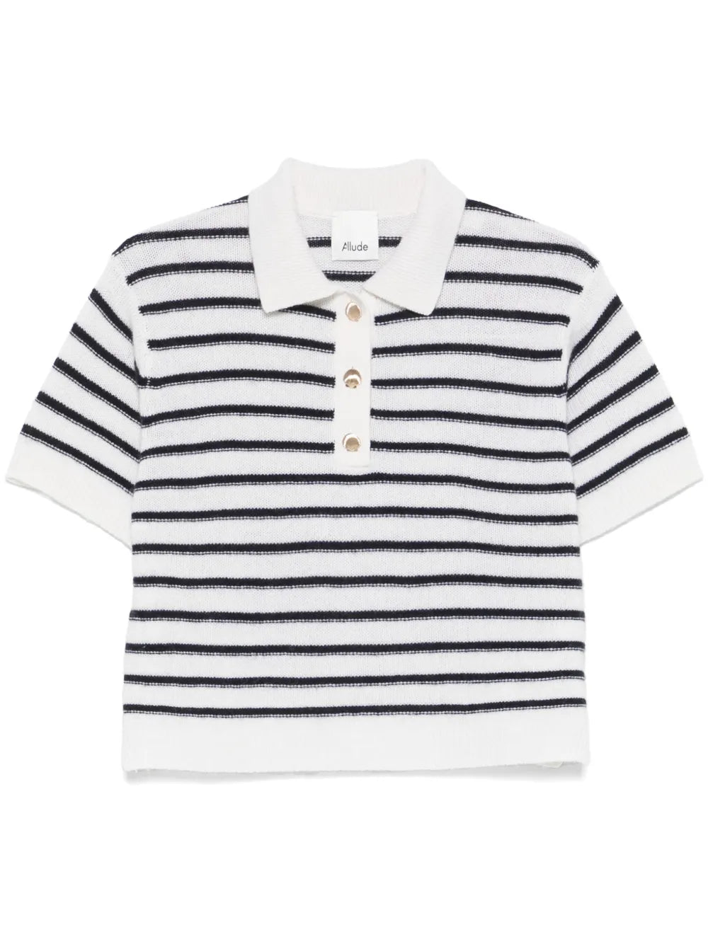 Striped Polo Top