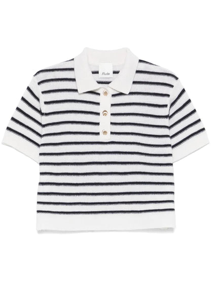 Striped Polo Top