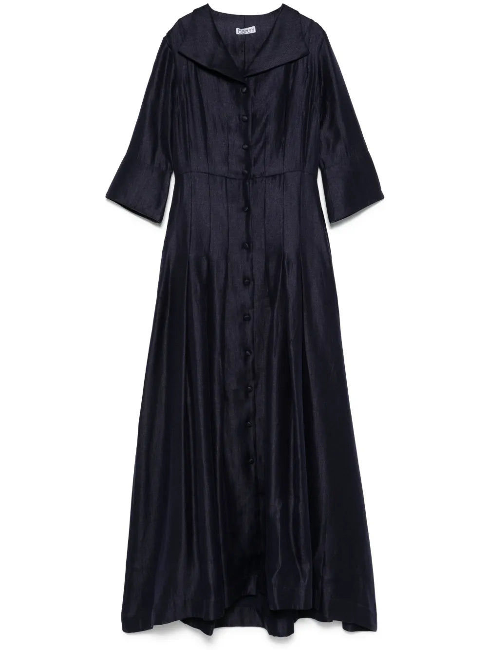Metallic-Effect Maxi Dress