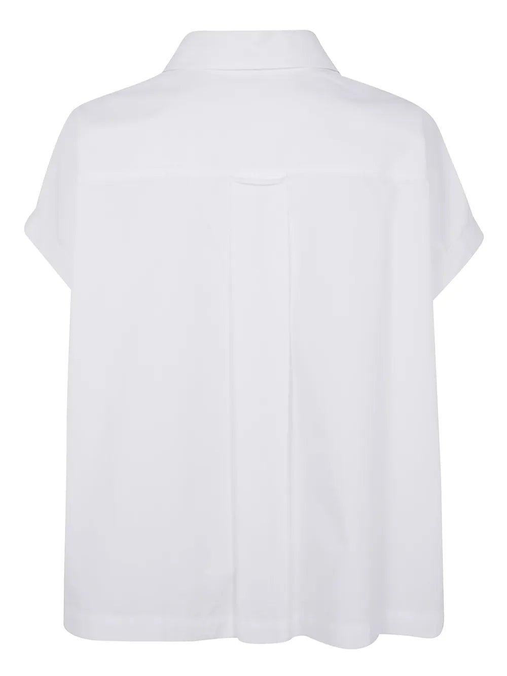 Short-Sleeve Cotton Blouse