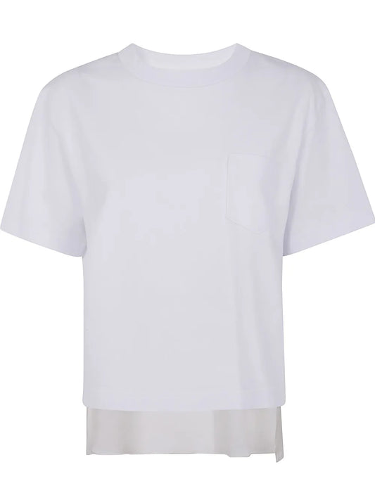 Jersey-Style Cotton T-Shirt