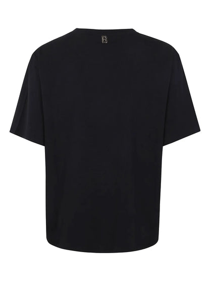Logo Plaque Cotton T-Shirt