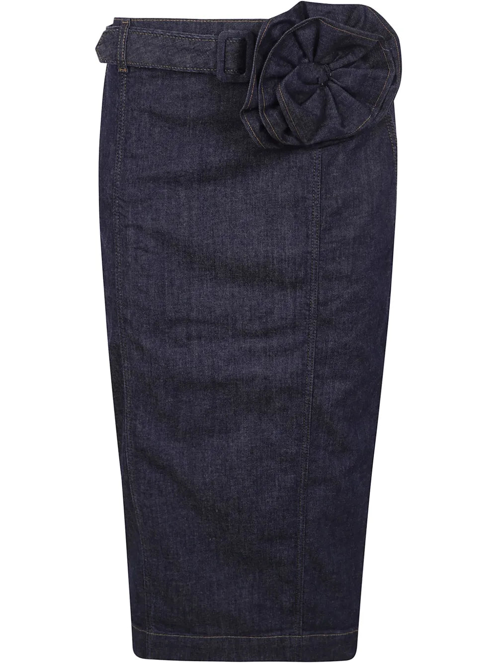 Denim Midi Skirt