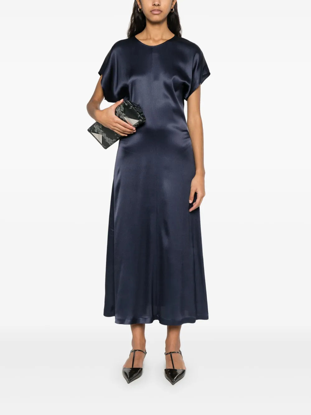 Satin Maxi Dress