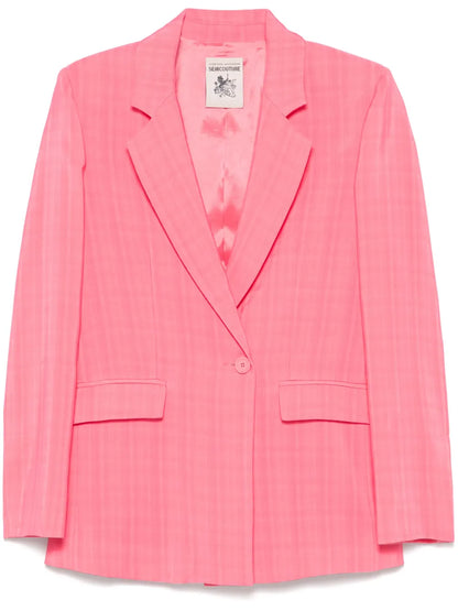 Notched-Lapels Blazer