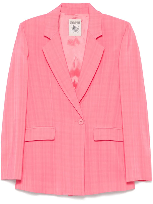 Notched-Lapels Blazer