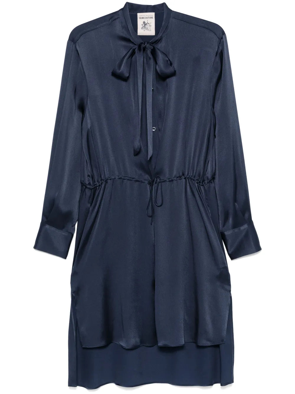 Satined Midi Dress