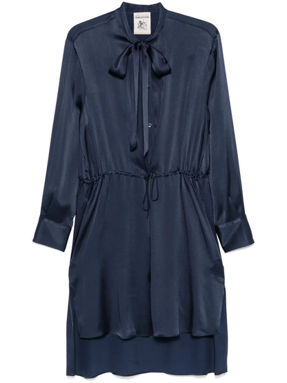 Satined Midi Dress