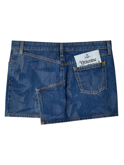 Denim Mini Skirt