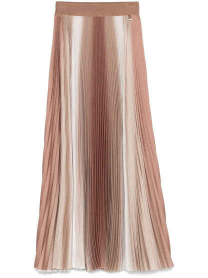 Ombré-Print Maxi Skirt