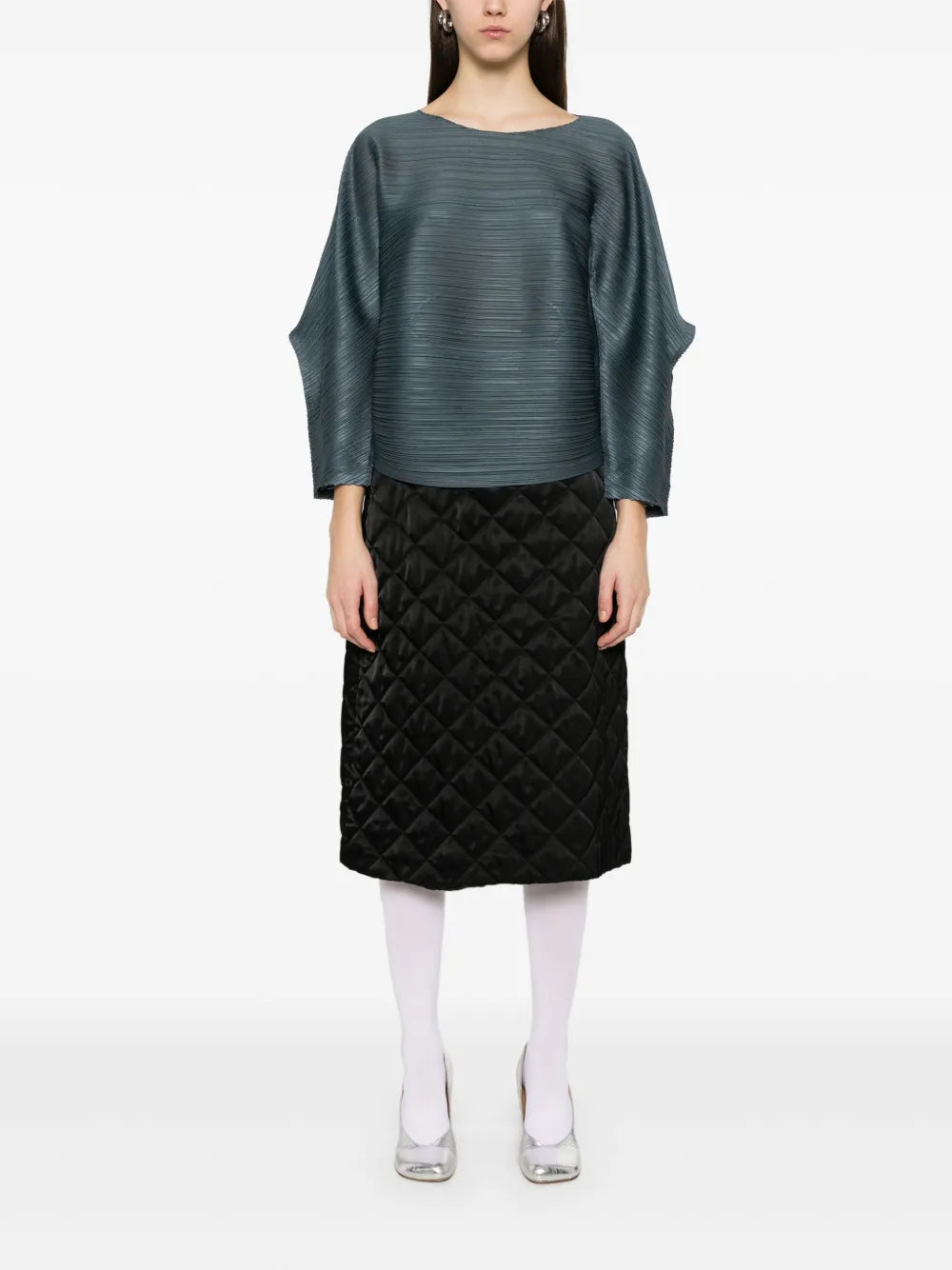 Pleated Blouse