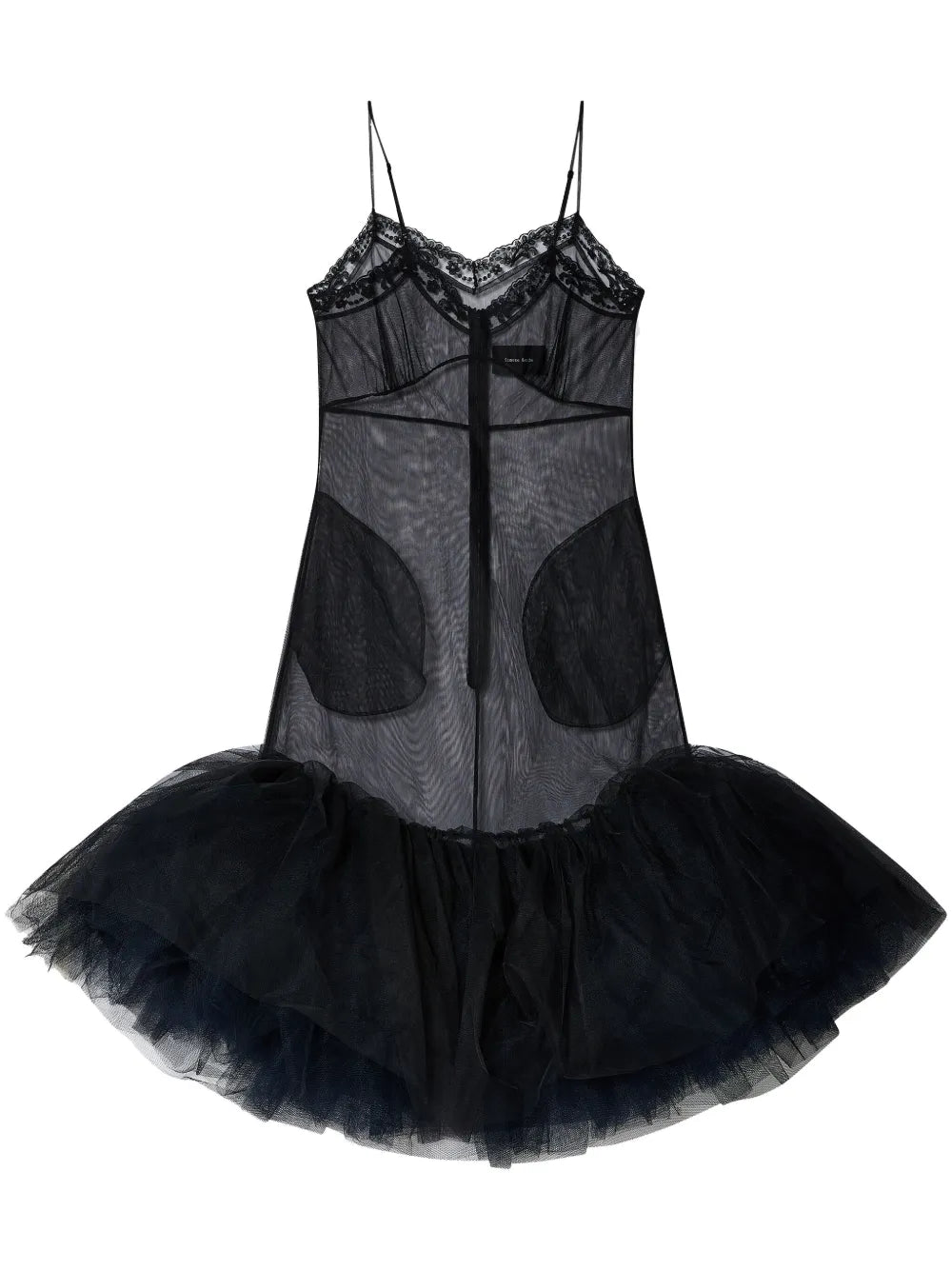 Ballet Tutu-Hem Mini Dress