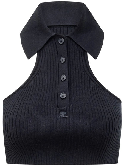 Scuba Cropped Top