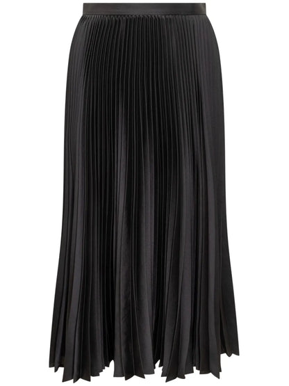 Pleated Midi Skirt