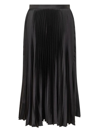 Pleated Midi Skirt