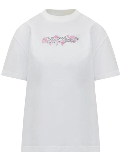Bookish Roses-Print T-Shirt