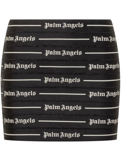 Logo-Print Mini Skirt