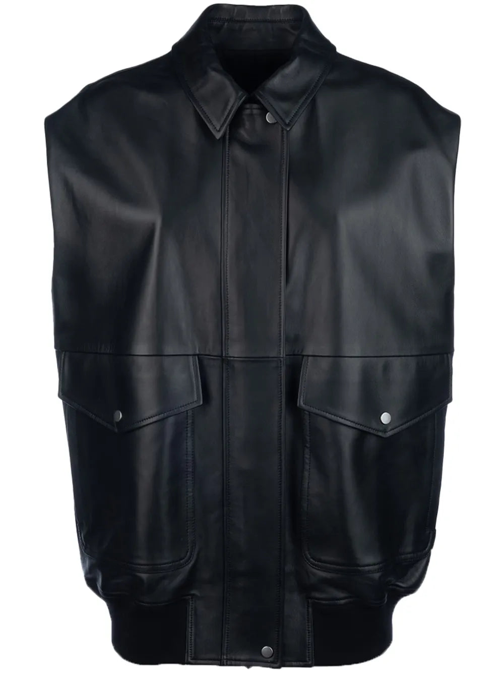 Leather Gilet