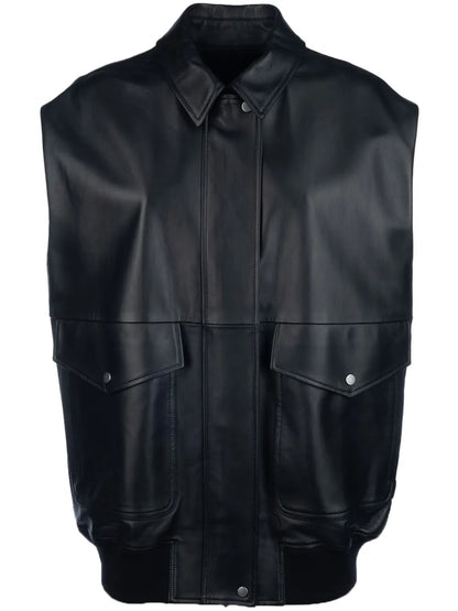 Leather Gilet