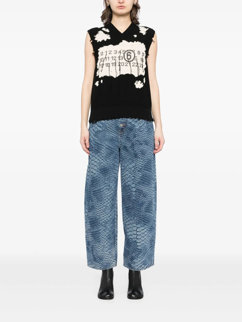 Jacquard Vest
