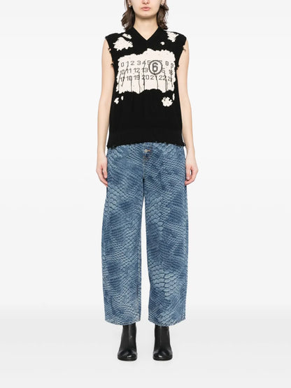 Jacquard Vest