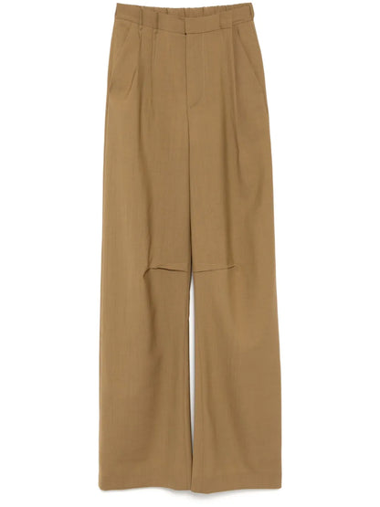 Pleat-Detailing Trousers