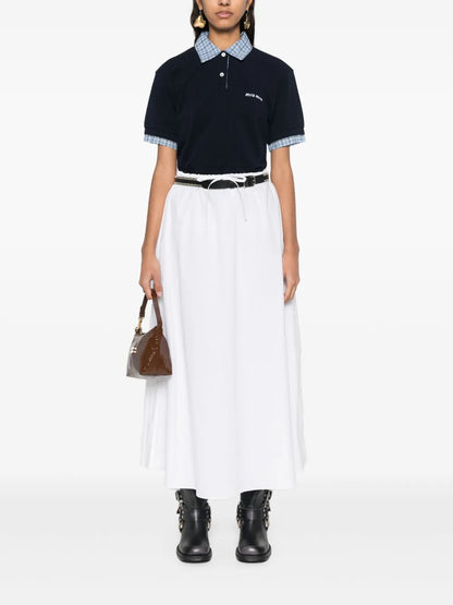 Layered-Effect Polo Shirt