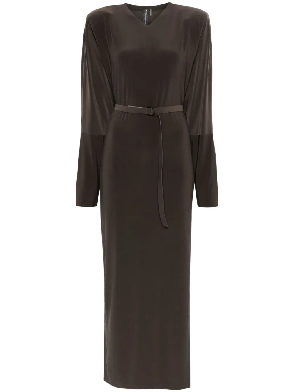 Dolman Side-Slit Gown