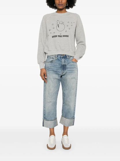 Snoopy-Print Sweatshirt