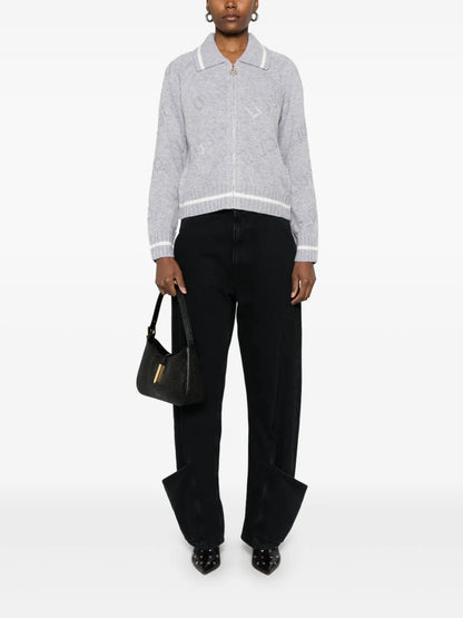 Logo-Embellished Cardigan
