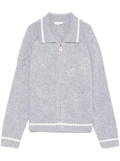 Logo-Embellished Cardigan