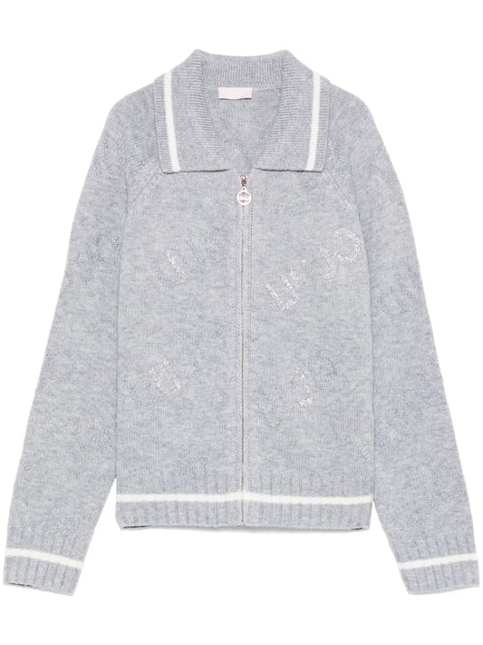 Logo-Embellished Cardigan