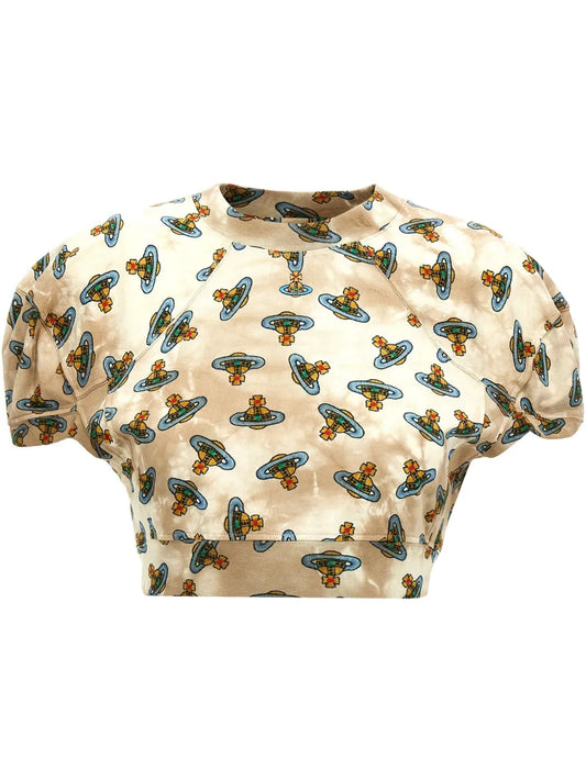 Football Cropped T-Shirt