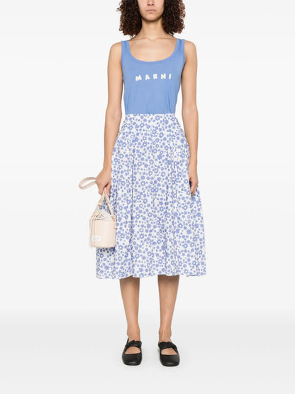 Logo-Print Tank Top