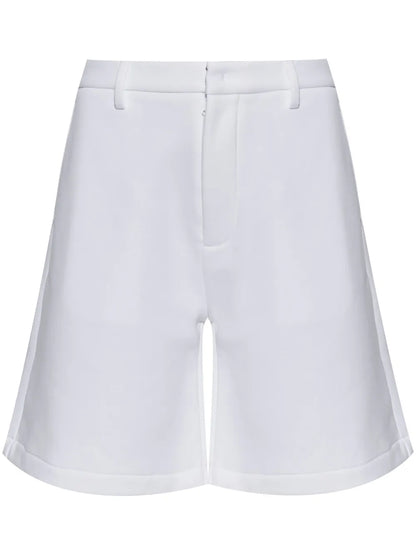Printed Track Shorts