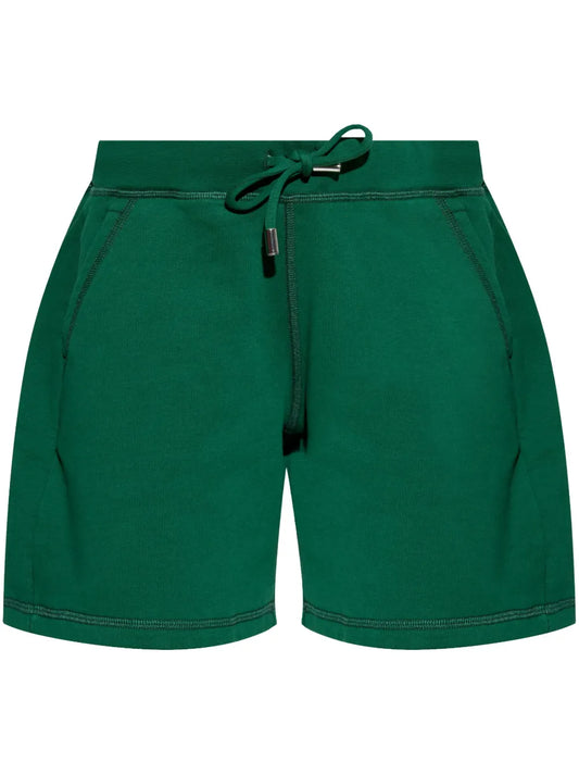 Printed Track Shorts