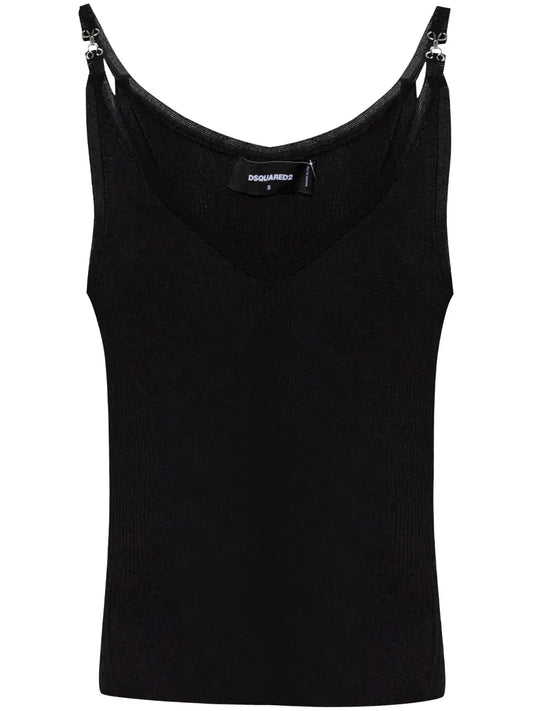 Hook-And-Eye Tank Top