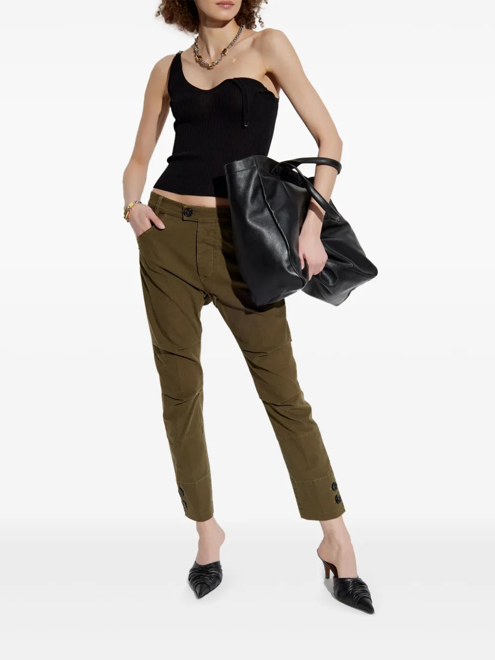 Hook-And-Eye Tank Top