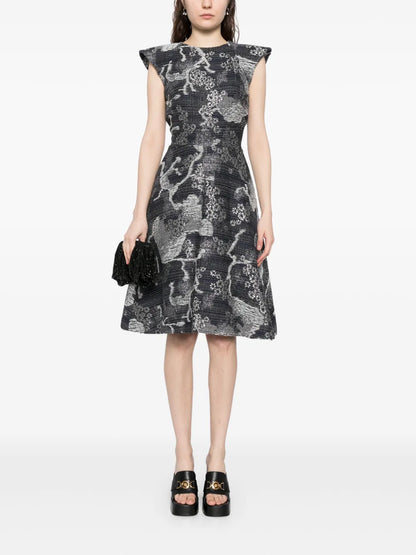 Tweed Knee-Length Dress