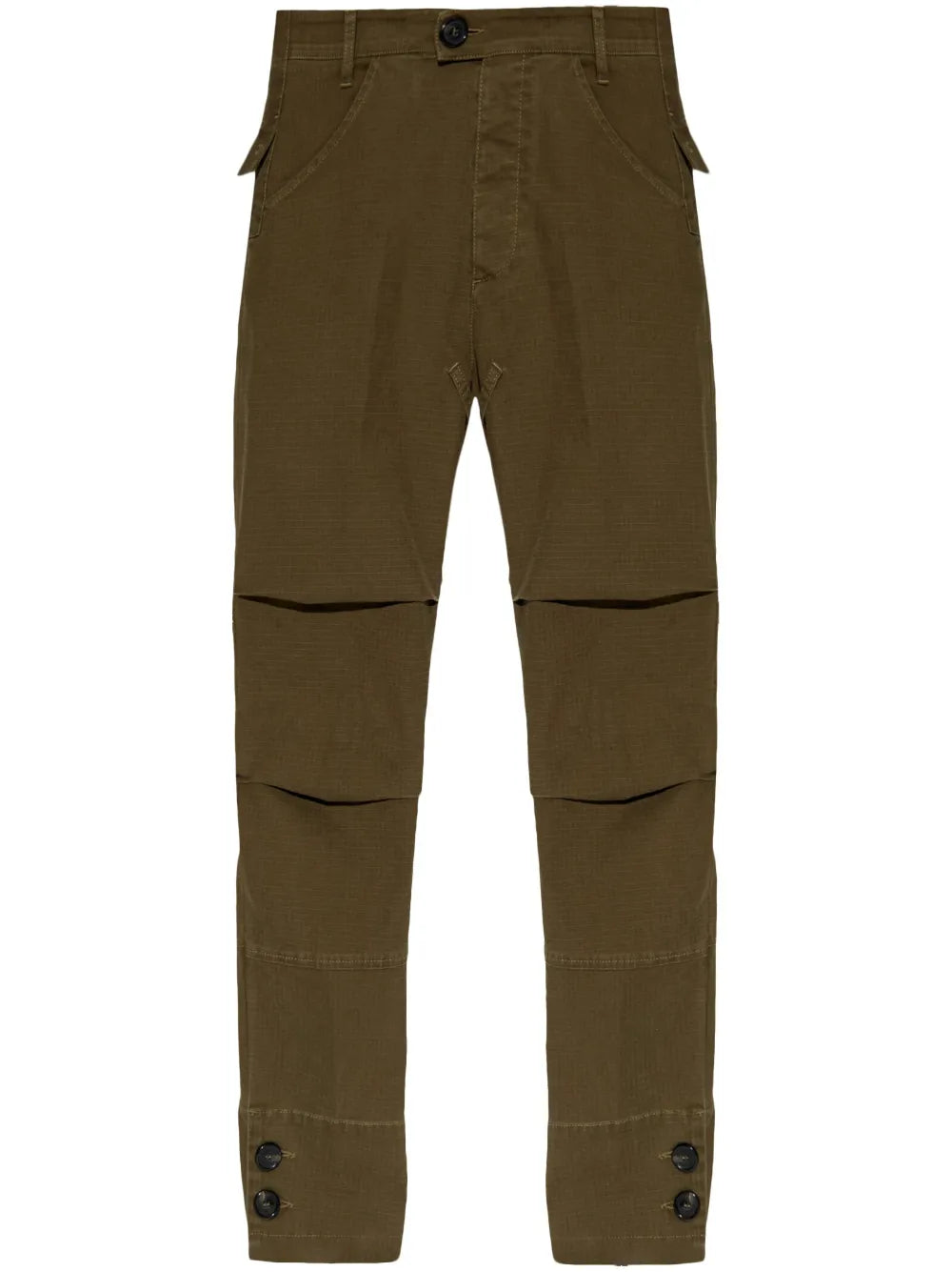 Folded-Panel Trousers