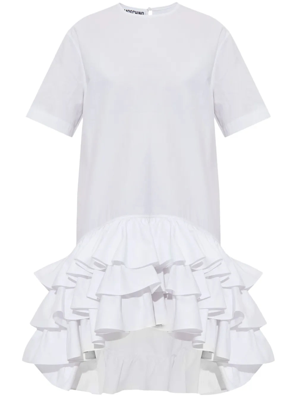 Asymmetric Ruffled Dress