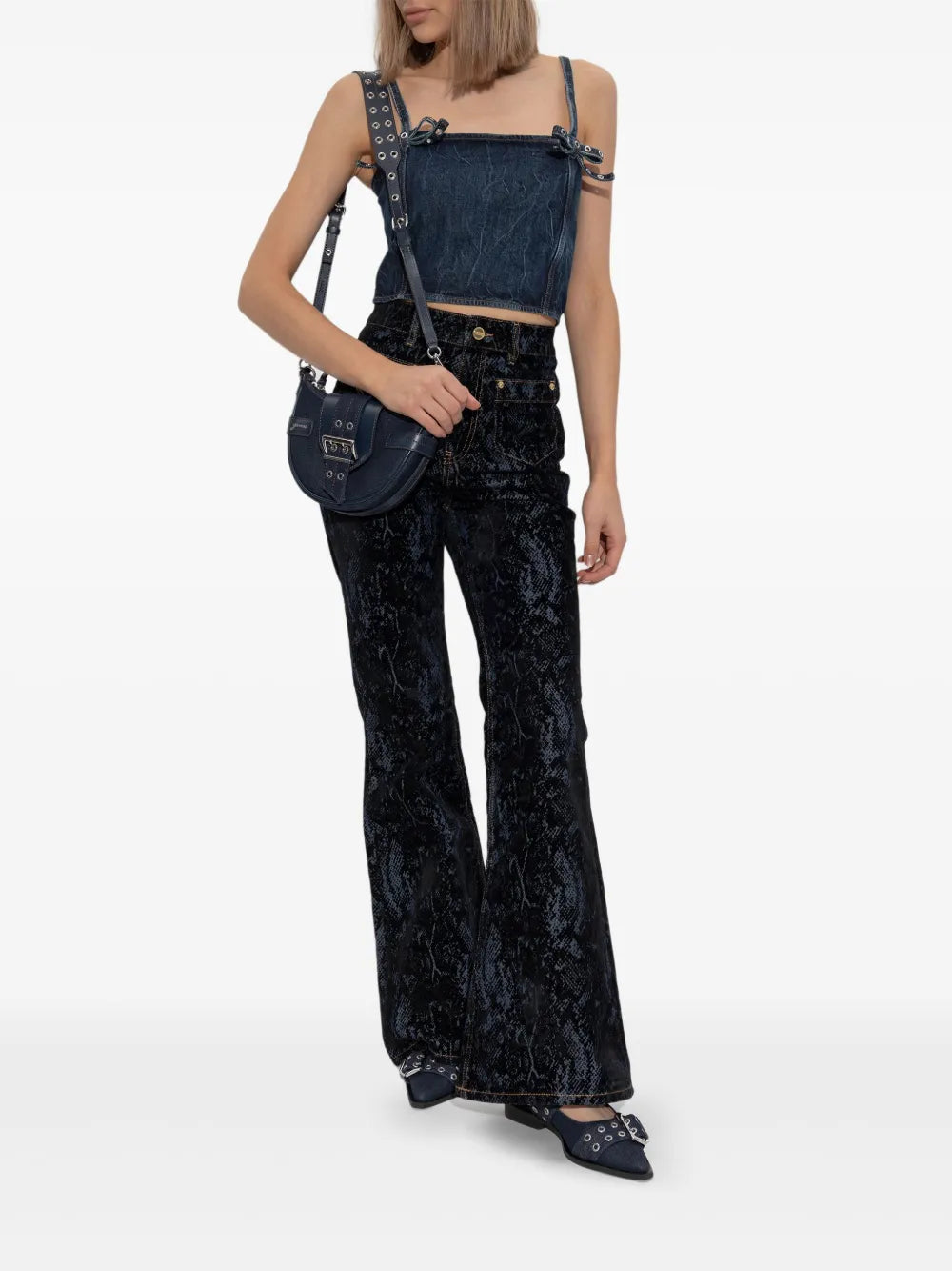 Jeansy Flared Trousers