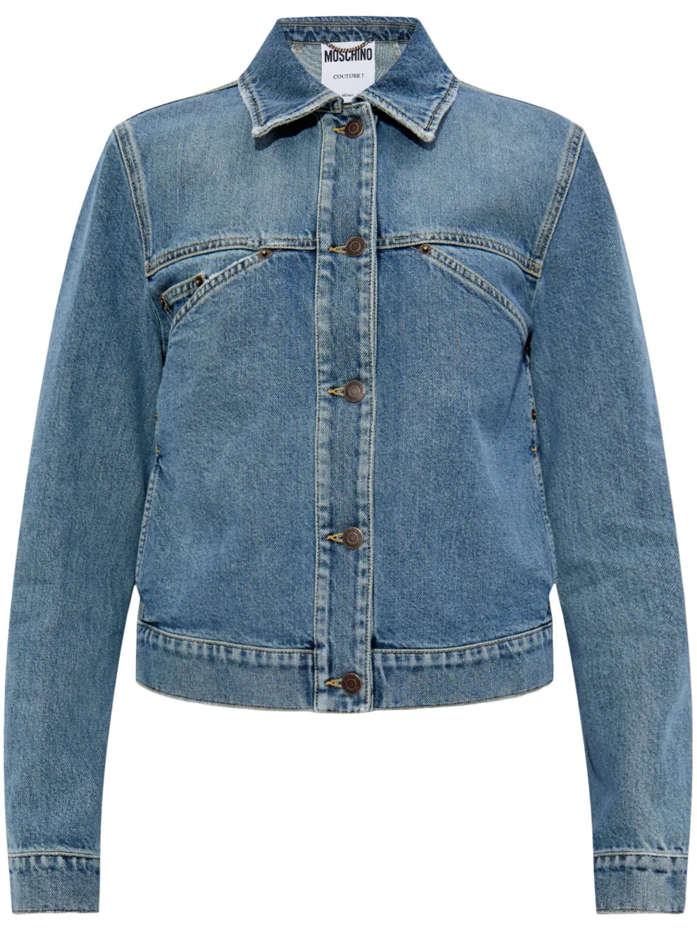 Buttoned Denim Jacket