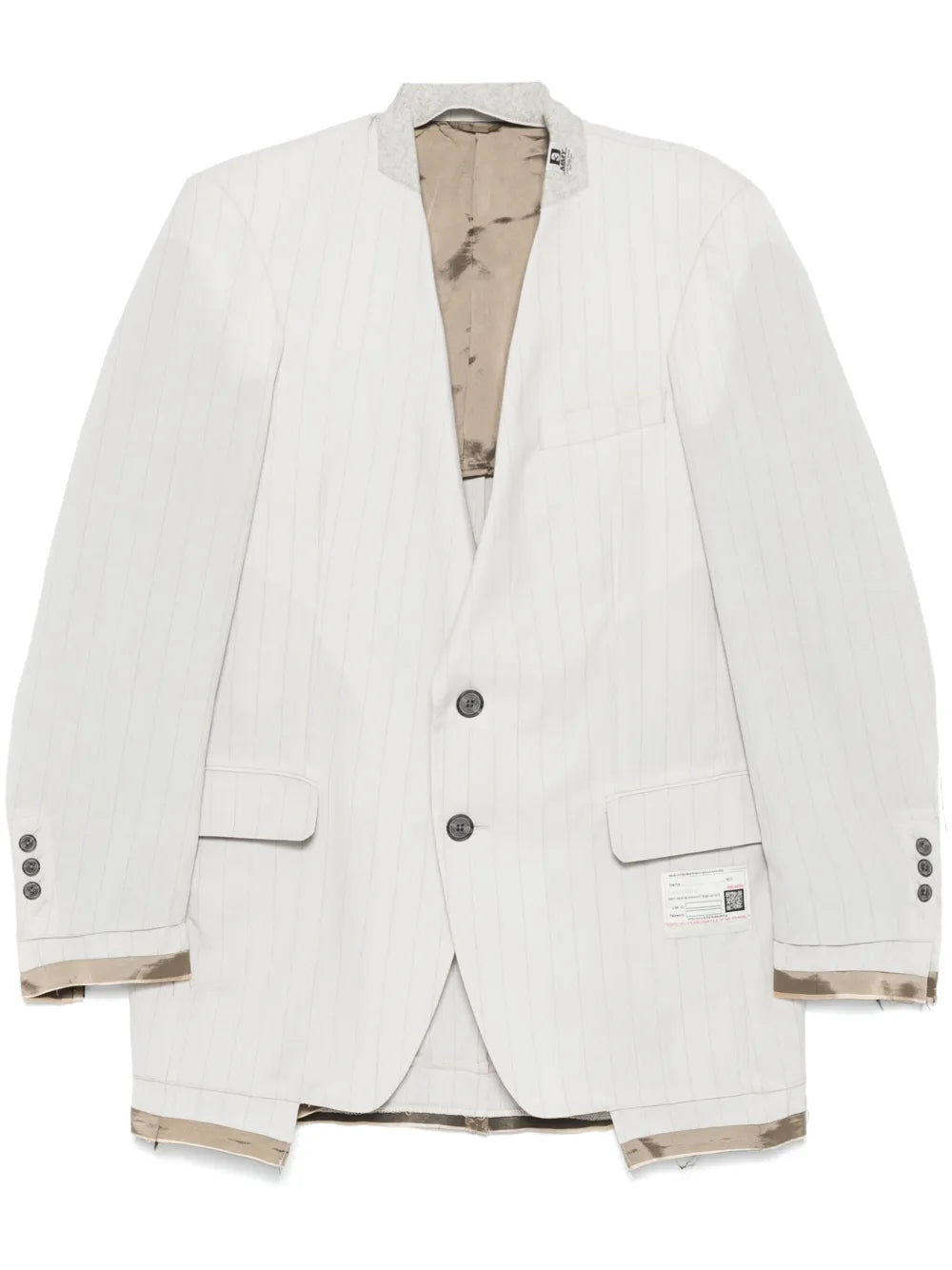Striped Wool Blazer