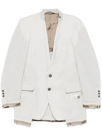 Striped Wool Blazer