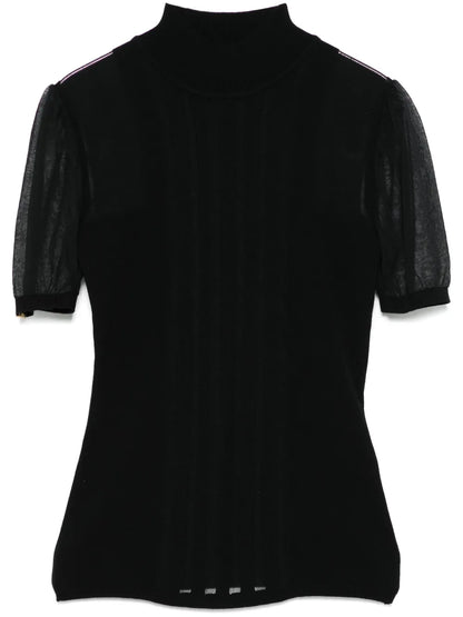 High-Collared Top